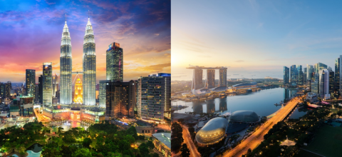 Malaysia and Singapore