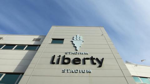 Picture of the Liberty Stadium in Swansea