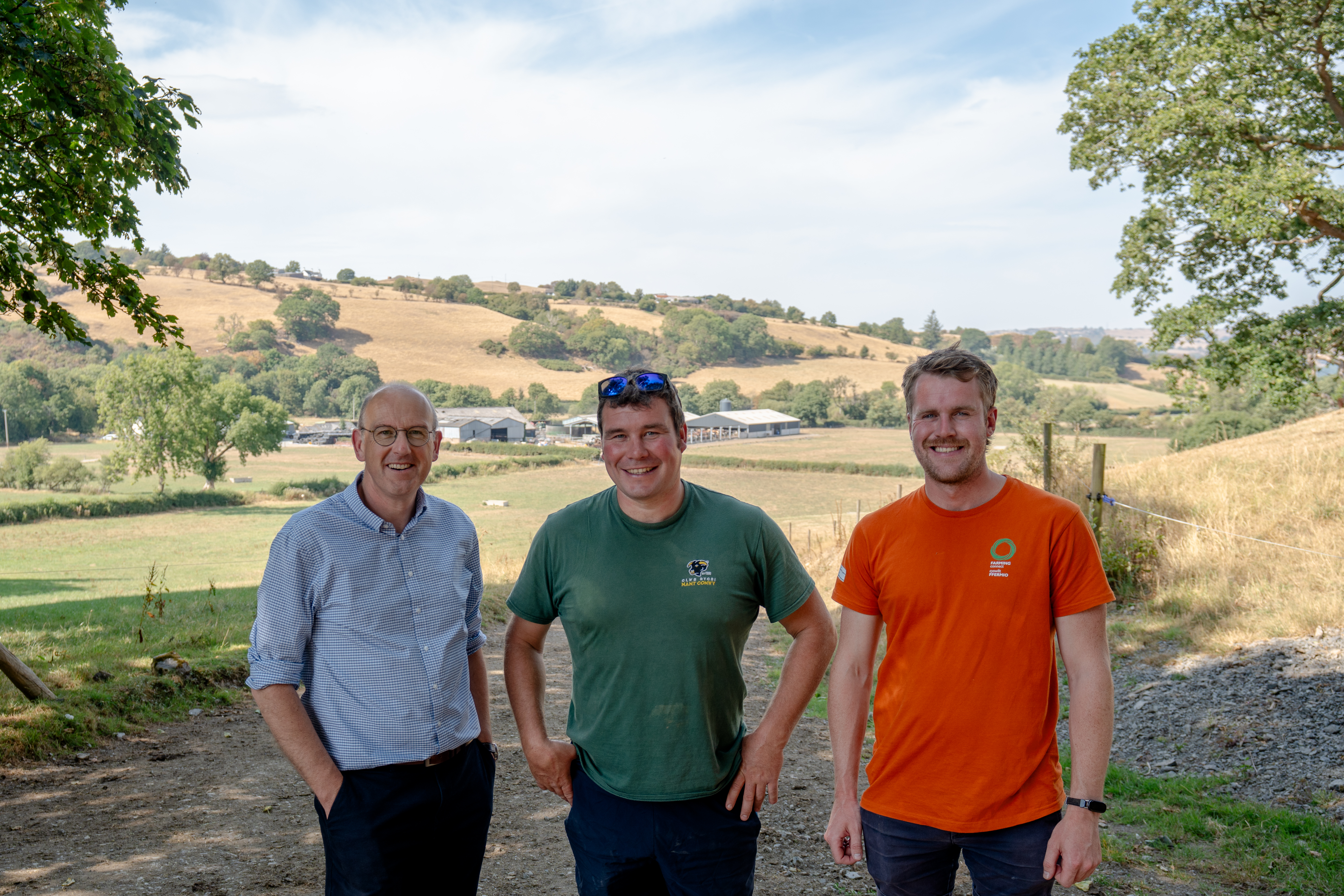  Llyr Gruffydd , Elgan Davies and Osian Hughes
