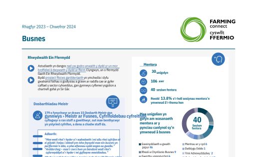Busnes - Rhagfyr 2023 – Chwefror 2024
