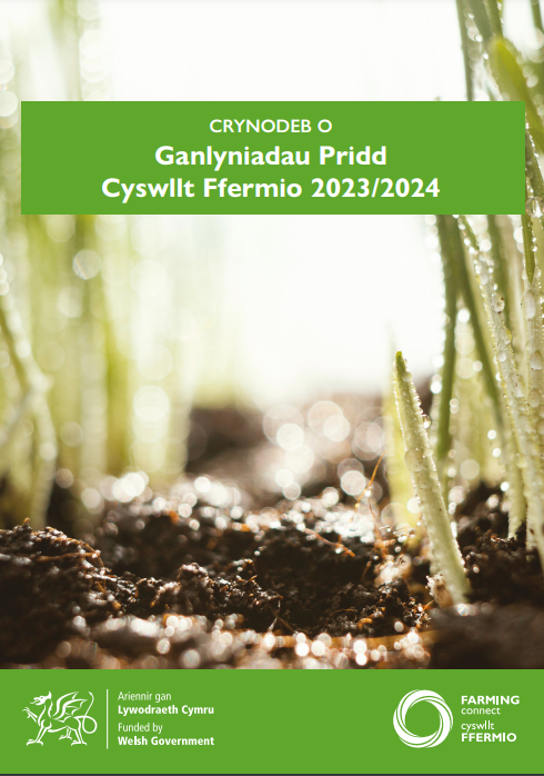 Crynodeb o Ganlyniadau Pridd Cyswllt Ffermio 2023/2024