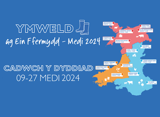 Ymweld ag Ein Ffermydd