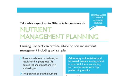 Nutrient Management Planning