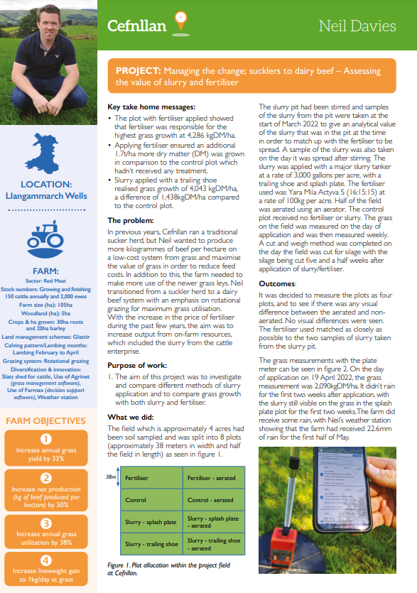 Cefnllan Demonstration Site Project Report 
