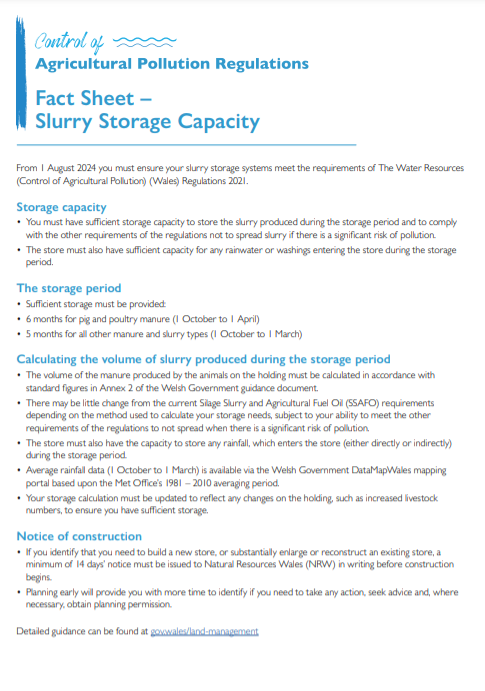 Agricultural Pollution Regulations