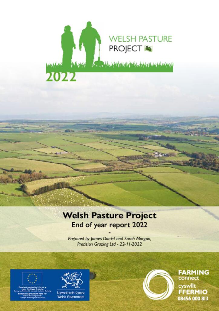 Welsh Pasture Project End of year report 2022