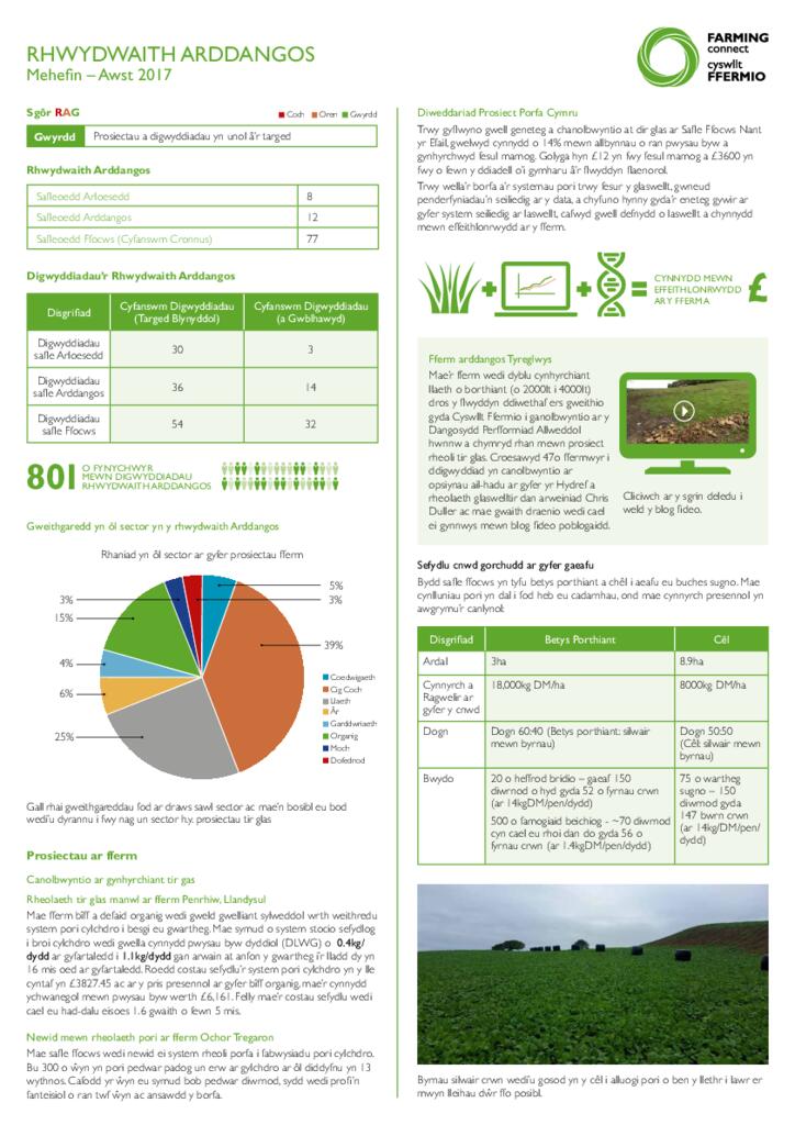 Rhwydwaith Arddangos: Mehefin – Awst 2017