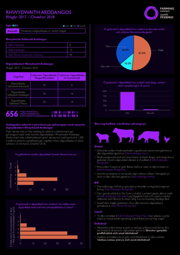 Rhwydwaith Arddangos: Rhagfyr 2017 - Chwefror 2018