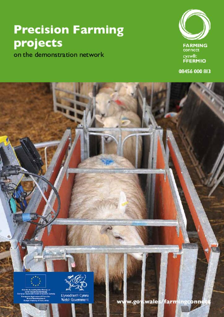 Precision Farming projects on the demonstration network