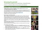 The Horticulture E-bulletin from Farming Connect – Spring 2025 edition