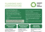 Planning & Horticulture Factsheet 2024