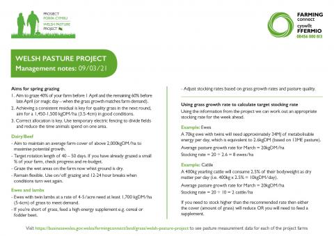 Management notes 09/03/21 - 1