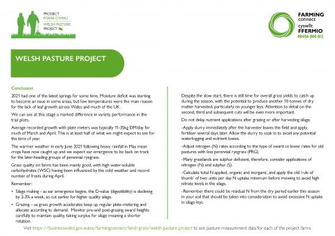 Management notes July 2021 - 4