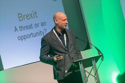 dr. jonathan birnie discussing whether farming is entering a golden age