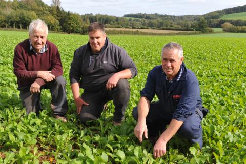george trevor and colin phillips in field of rape