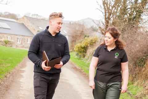 jim ellis and mali griffith farming connect development officer