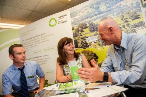 lesley griffiths meeting demo network