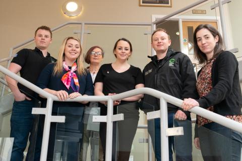 marc bowen catherine price lilwen joynson emma picton jones alun bowen and rhiannon james