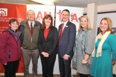 sharon wainwright mike howe lesley griffiths kevin roberts becky summons and 0