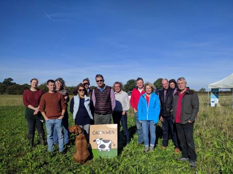 the pasture for pollinators project open day at cop house farm near chester 0