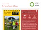 On-farm Health & Safety April – October 2023