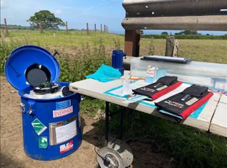 Figure 2. Implanting embryos in well grown heifers