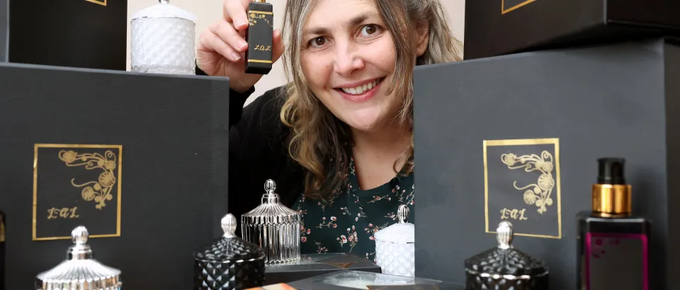 Fiona Stephens of LAL Fragrance
