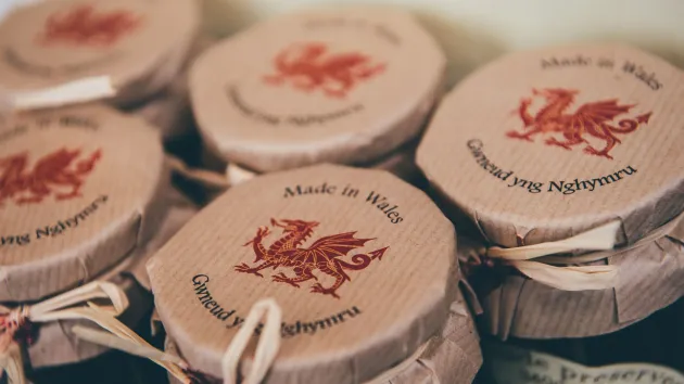 Made in Wales food labels 