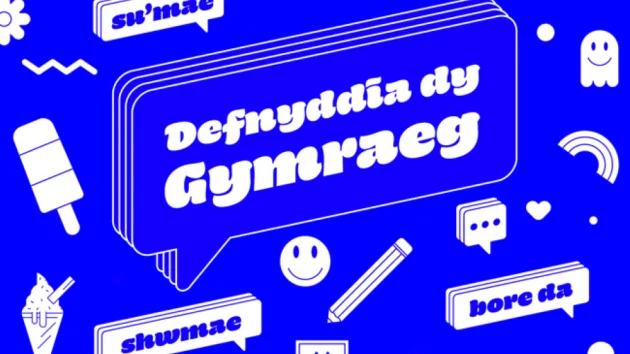 Defnyddia dy Gymraeg (use your Welsh text)