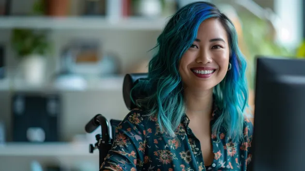 Entrepreneur - wheelchair user