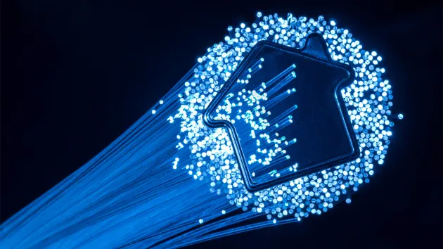 Fibre optic cable - internet
