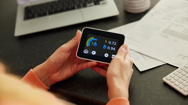 Smart meter - measuring energy use