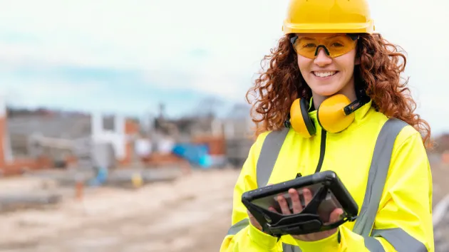 Female engineer