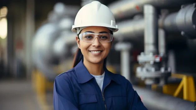 Female engineer
