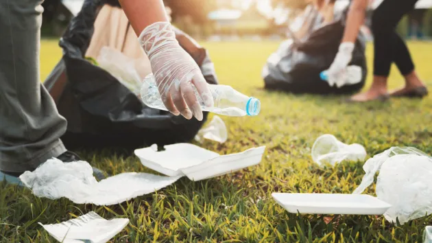 Litter picking 