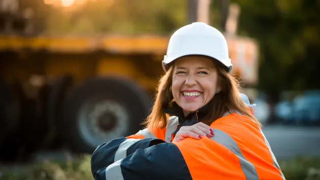 female engineer   