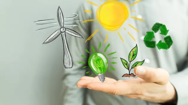 wind turbine, green energy 
