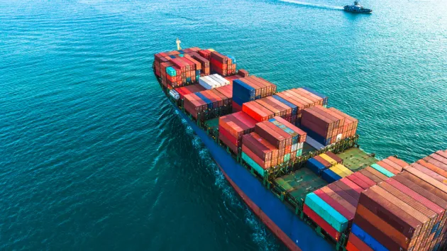 cargo ship export