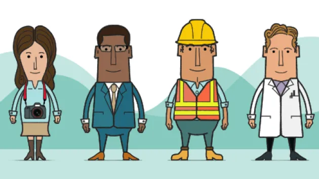 Different job roles 