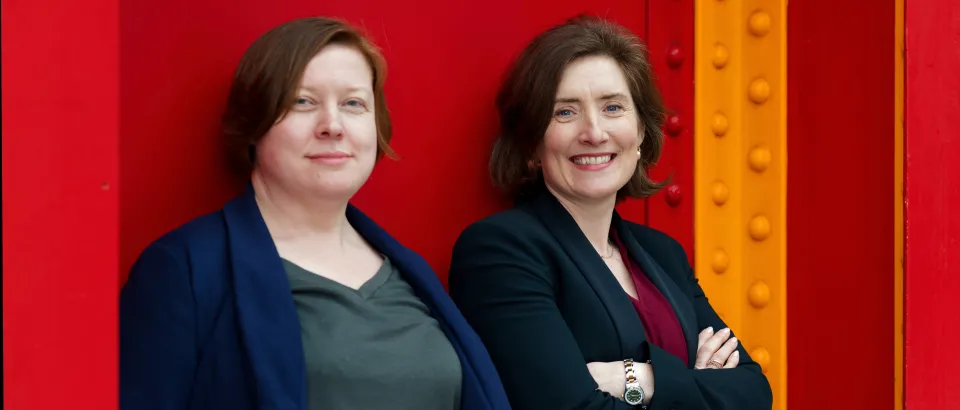 Nightingale HQ image of co-founders Ruth Kearney and Stephanie Locke