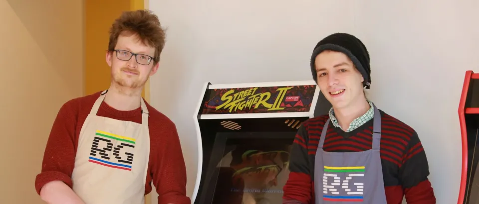 Kyle Oliver and Charlie Hughes 