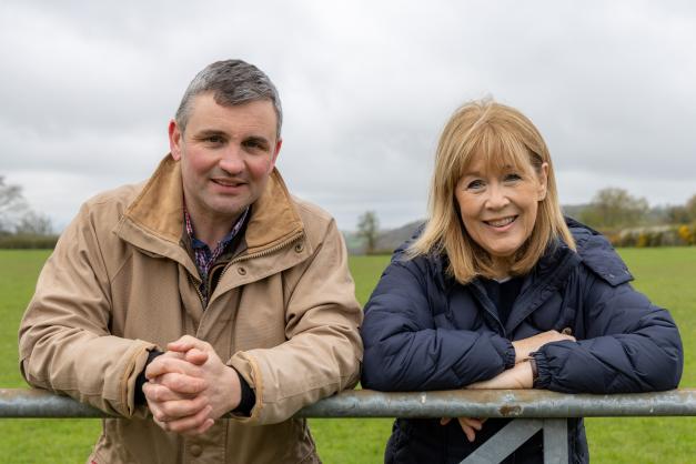 Sara Edwards, the former BBC journalist returned to Pantyfen Uchaf, her family’s 200-acre farm on the Carmarthenshire-Ceredigion border