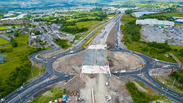 A465 section 5 and 6 Dowlais