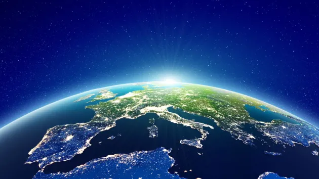 Europe from space