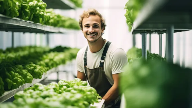 Young farmer