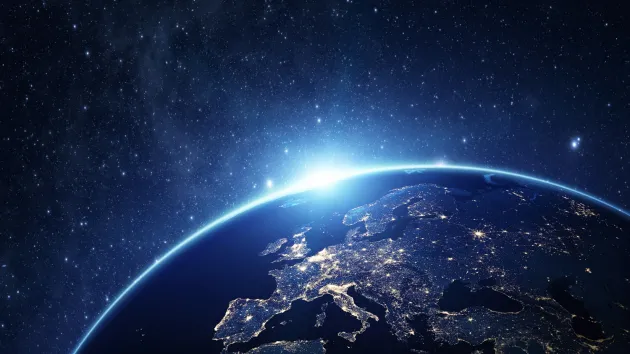 Europe from space