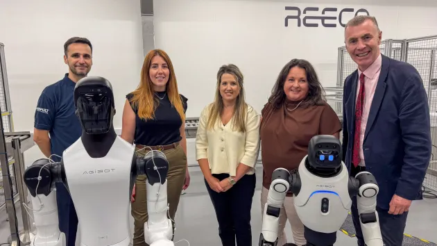 Reeco Automation Visit, Cabinet Minister for Enterprise, Connectivity and Energy Adam Price