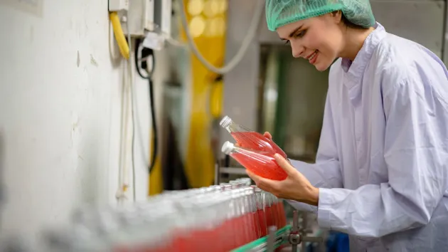 Food technician - quality check of products