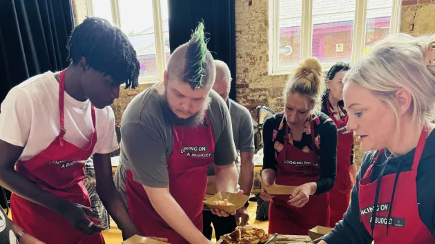 Wellbeing cooking course, community 