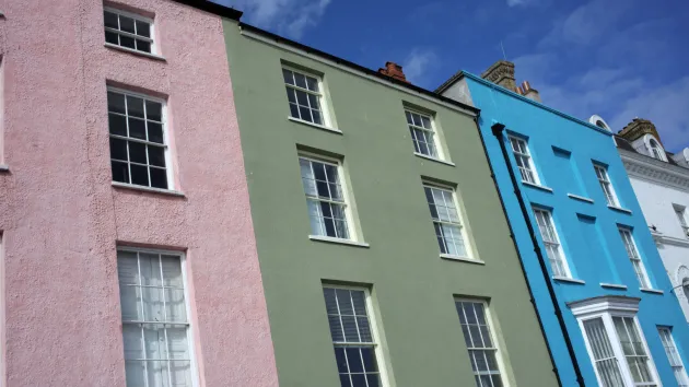 Tenby houses